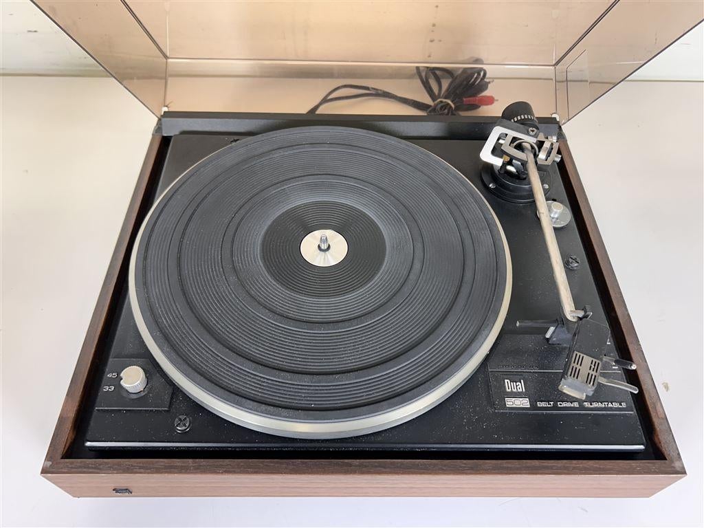 A7316. Dual 502 platenspeler, vintage model, Ophalen of Verzenden, Gebruikt, Thorens