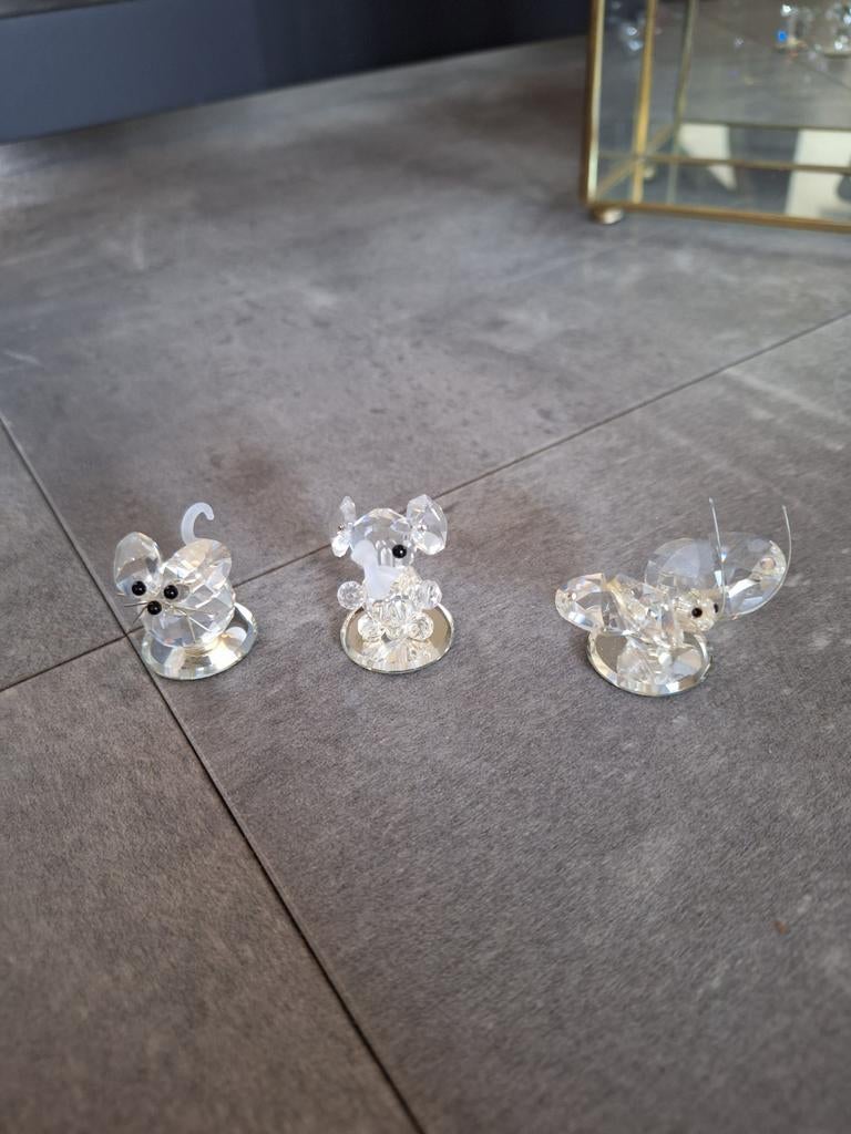 Swarovski  setje 16 diverse beeldjes., Zo goed als nieuw, Minder dan 100 cm, 25 tot 50 cm, 50 tot 100 cm