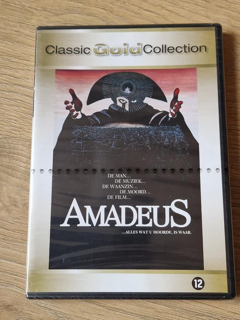 Amadeus DVD - Classic Gold Collection (Kijkwijzer 12), Vanaf 12 jaar, Ophalen of Verzenden, Zo goed als nieuw, Historisch of Kostuumdrama