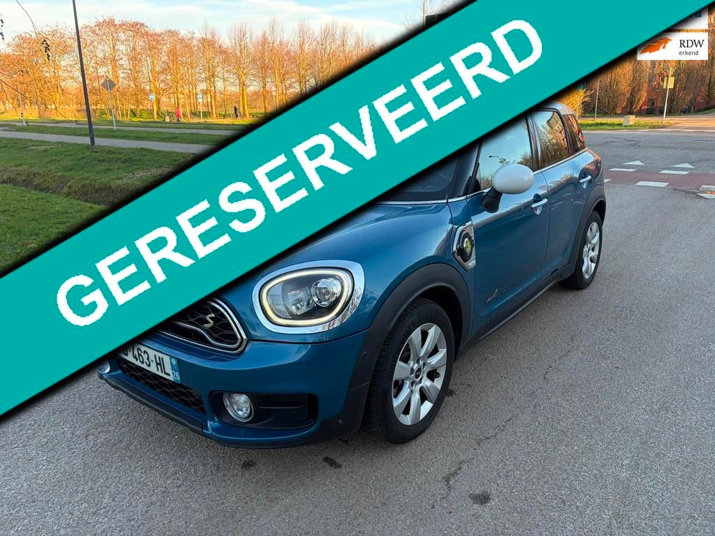 Mini Mini Countryman 2.0 Cooper SE ALL4 Salt Pano Cam BTW, Automaat, Gebruikt, Zwart, Countryman