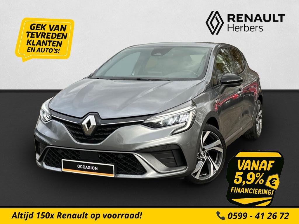 Renault Clio 1.0 TCe 90 R.S. Line GROOT NAVI / LEER / STOEL, Voorwielaandrijving, Gebruikt, 1057 kg, Bedrijf