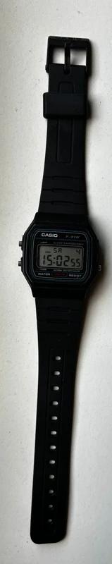 Casio F-91-W, Casio, Kunststof, Gebruikt, Polshorloge