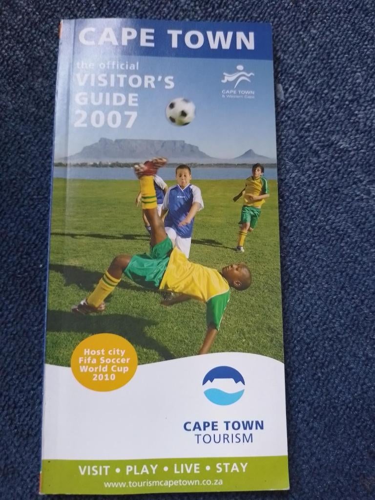 Visitors Guide Cape Town, Afrika, Verzenden, Reisgids of -boek, Gelezen