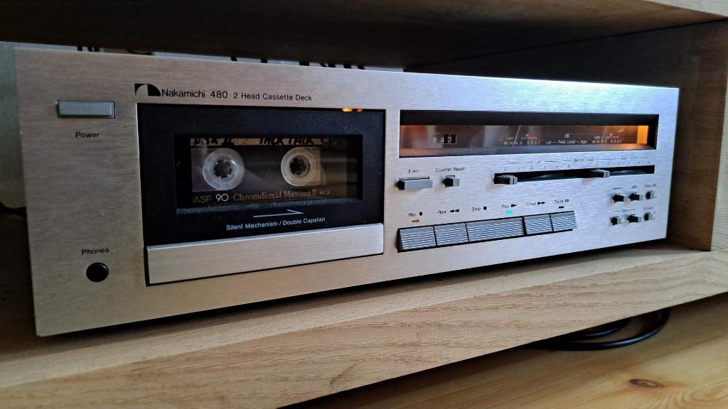 Nakamichi 480, Audio, Tv en Foto, Cassettedecks, Ophalen, Enkel, Overige merken, Tape counter