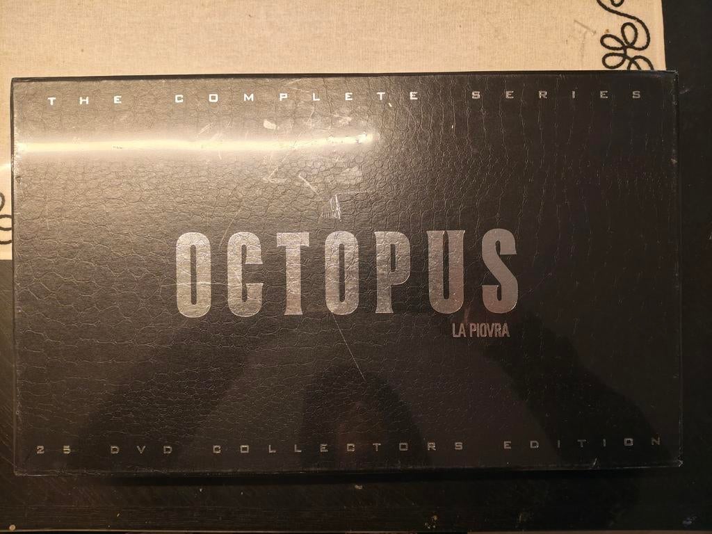 Octopus, La Piovra luxe 25 dvd box, nieuw in seal., Alle leeftijden, Ophalen of Verzenden, Nieuw in verpakking, Detective en Krimi