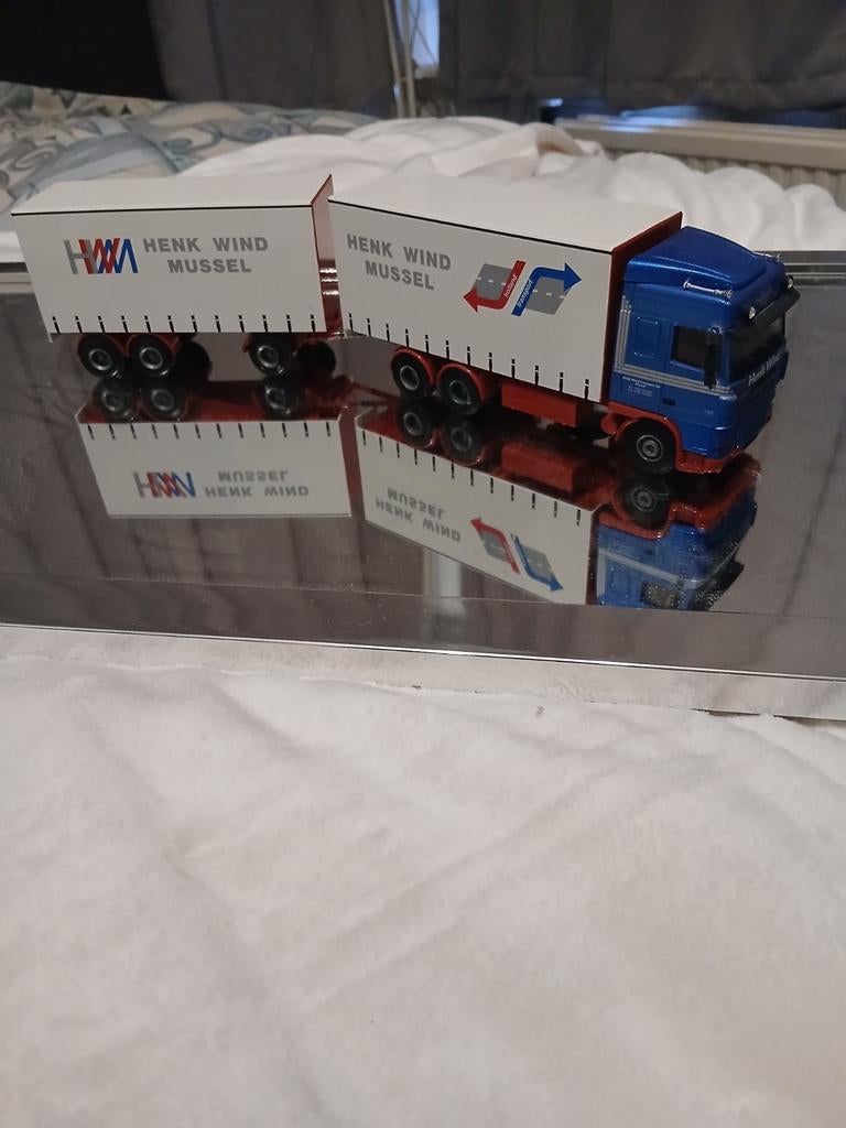 Daf xf van Lion car 1.50 met doos, Ophalen of Verzenden