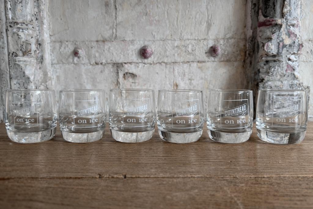 Cointreau on Ice glazen, Verzamelen, Ophalen of Verzenden, Nieuw, Borrel- of Shotglas