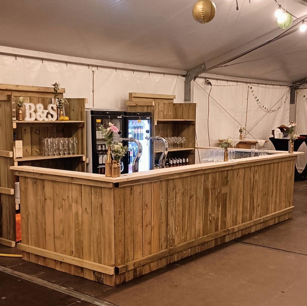 Biertap koelkast voorzet buffet achterwanden en kasten huren, Ophalen, Zo goed als nieuw, Overige