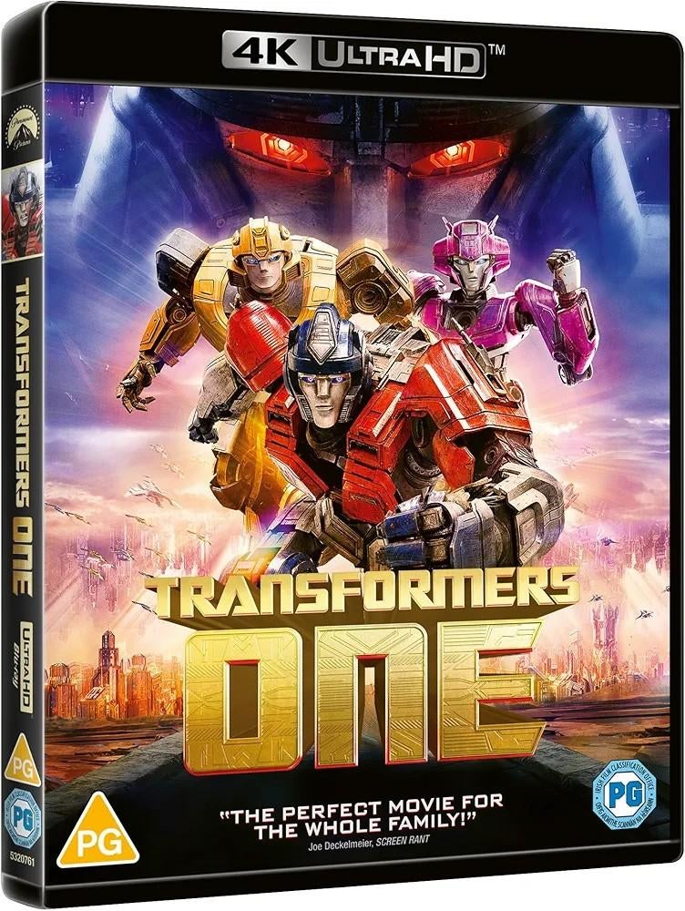 Transformers ONE 4K Ultra HD/UHD Blu-Ray UK NLO Geseald Slip, Cd's en Dvd's, Blu-ray, Ophalen of Verzenden, Nieuw in verpakking