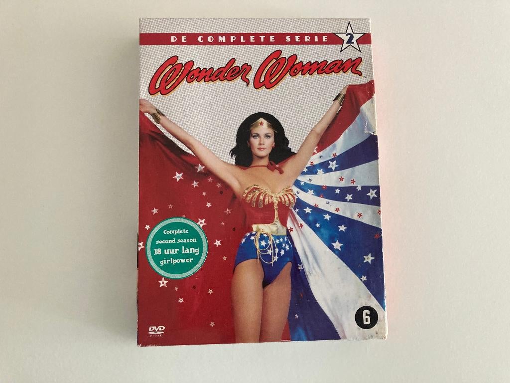 Wonder Woman Seizoen 1 DVD Box dvd, Vanaf 12 jaar, Ophalen of Verzenden, Zo goed als nieuw, Actie en Avontuur