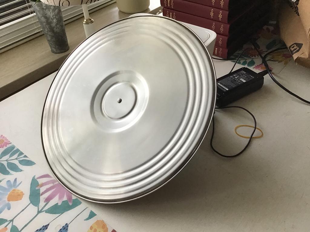 Anti spatdeksel, Ophalen, Zo goed als nieuw, Rvs, Overige typen