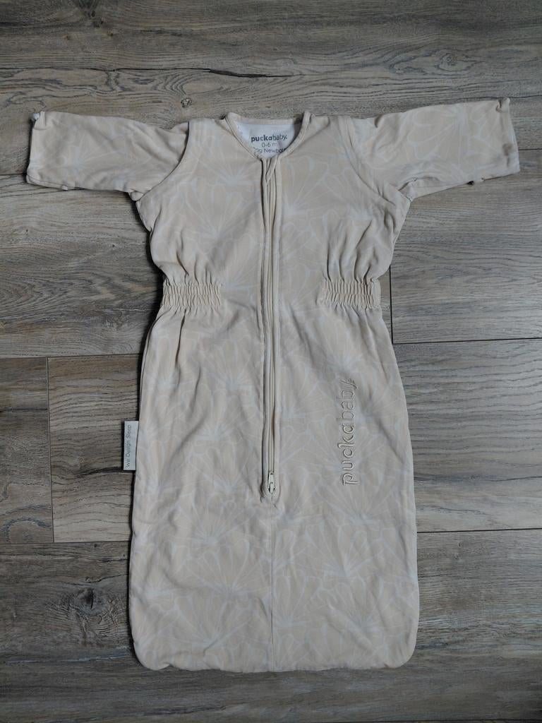 Puckababy newborn bag, seashell sand, nette staat, Ophalen of Verzenden, Zo goed als nieuw, Slaapzak