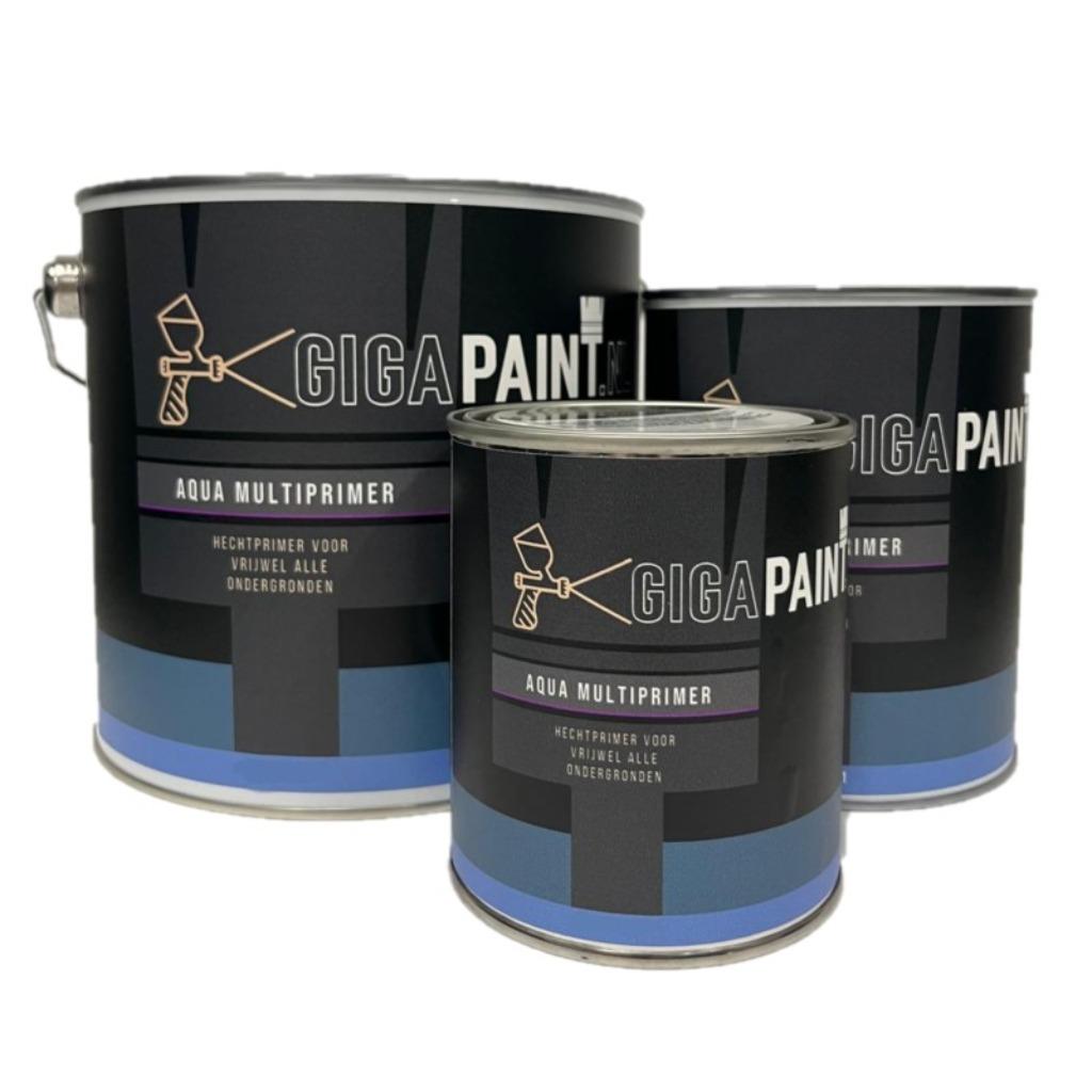Giga Paint Aqua Multiprimer, Doe-het-zelf en Verbouw, Verf, Beits en Lak, Ophalen of Verzenden, Nieuw, Overige kleuren, Lak