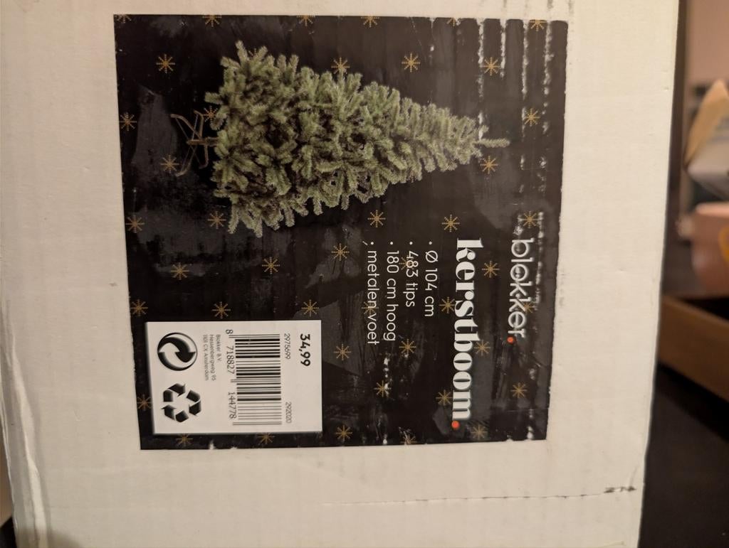 Kunst Kerstboom, Ophalen