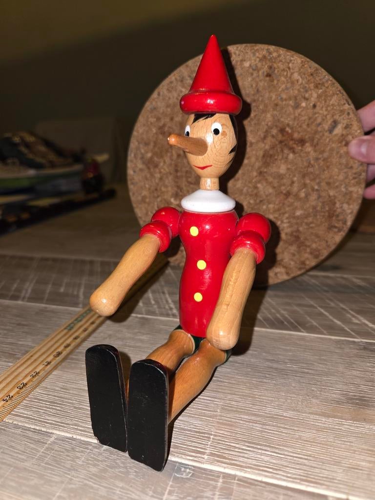 Pinokkio, Ophalen of Verzenden, Gebruikt, Beeldje of Poppetje