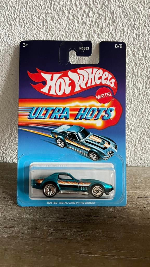 Hot Wheels Ultra Hots ‘69 Copo Corvette 1:64, Ophalen of Verzenden, Nieuw, Auto