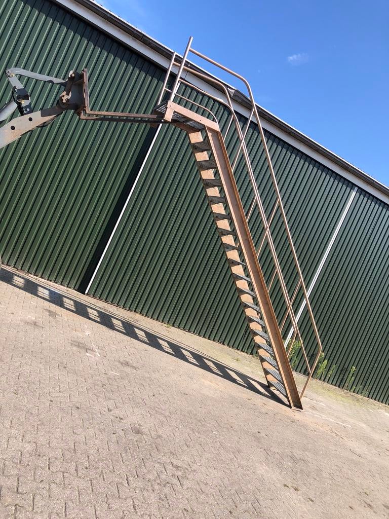 Bordestrap trap 3.80 brandtrap vluchttrap trap metaal, Ophalen of Verzenden, Trap, 2 tot 4 meter