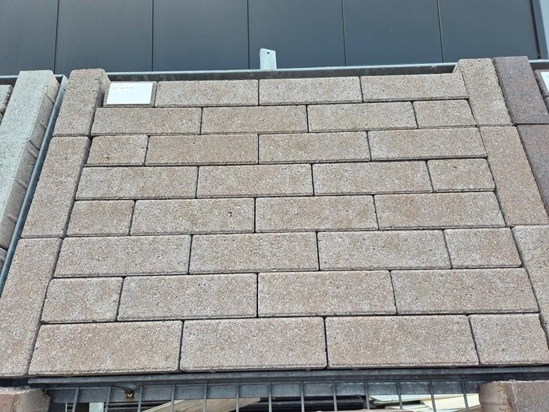 dikformaat 21x7x8 basic donder mangaan facet, Ophalen of Verzenden, Nieuw, Beton, Klinkers