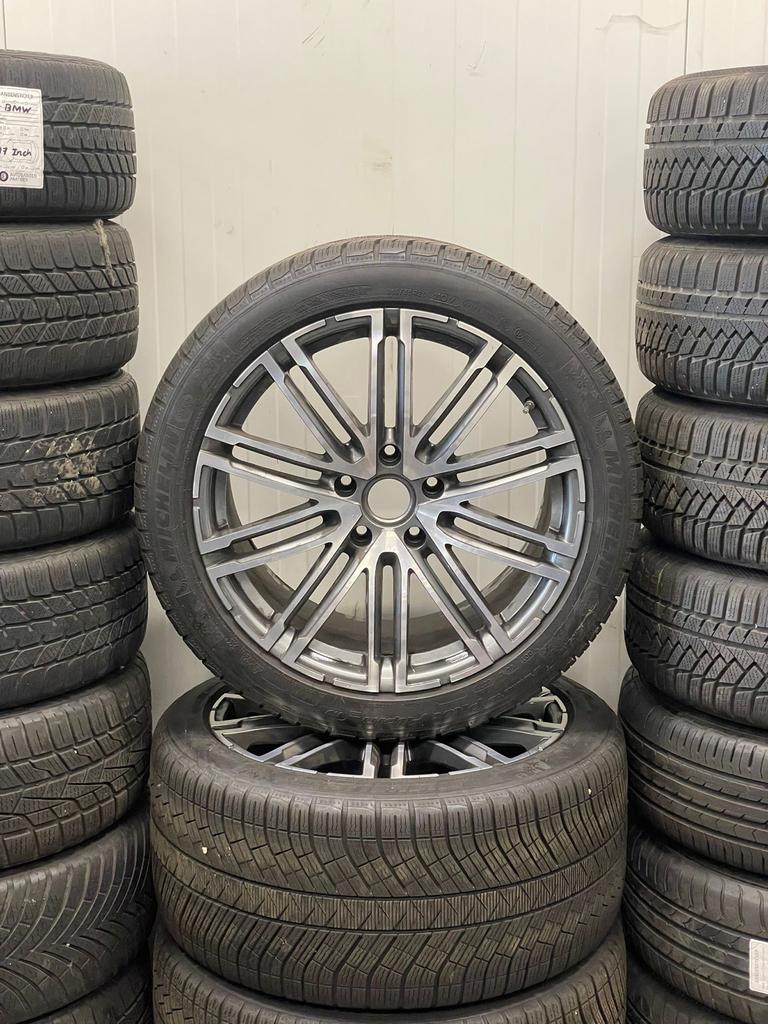 Porsche Panamera Winterset 20 inch, Auto-onderdelen, Banden en Velgen, Ophalen, Gebruikt, Banden en Velgen, Winterbanden