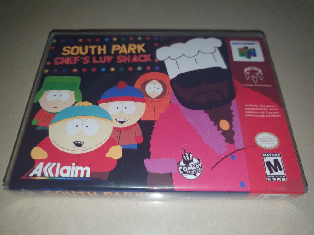South Park Chef's Luv Shack N64 Game Case, Avontuur en Actie, 1 speler, Ophalen of Verzenden, Zo goed als nieuw