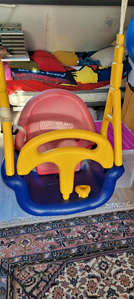 Baby Peuter schommel Playfun €15, Ophalen of Verzenden, Zo goed als nieuw, Schommel