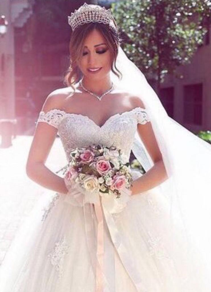 Luxe nieuwe prinsessen trouwjurk Anastasia €849 34 t/m 50, Kleding | Dames, Trouwkleding en Trouwaccessoires, Nieuw, Trouwjurk