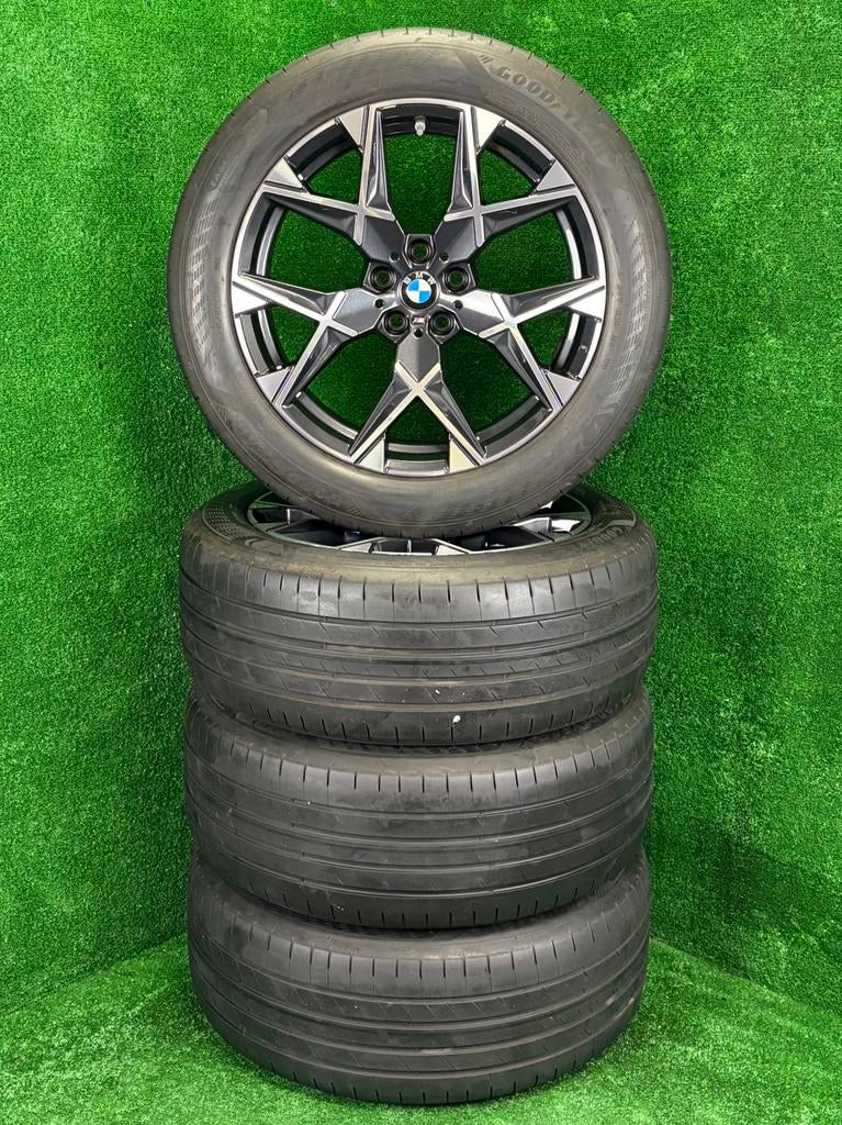 Originele 19 inch BMW 1035M velgen met banden X3 G45, 19 inch, Banden en Velgen, Germany, Ophalen of Verzenden