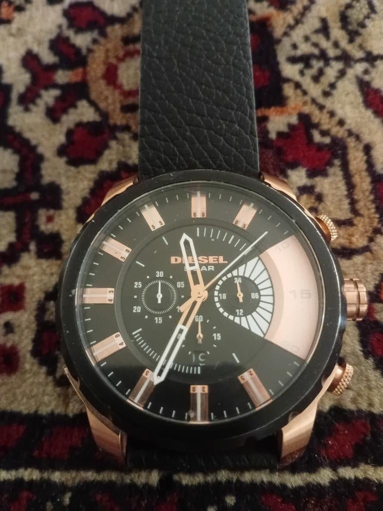 Horloges diesel, Ophalen of Verzenden, Zo goed als nieuw, Staal, Overige merken