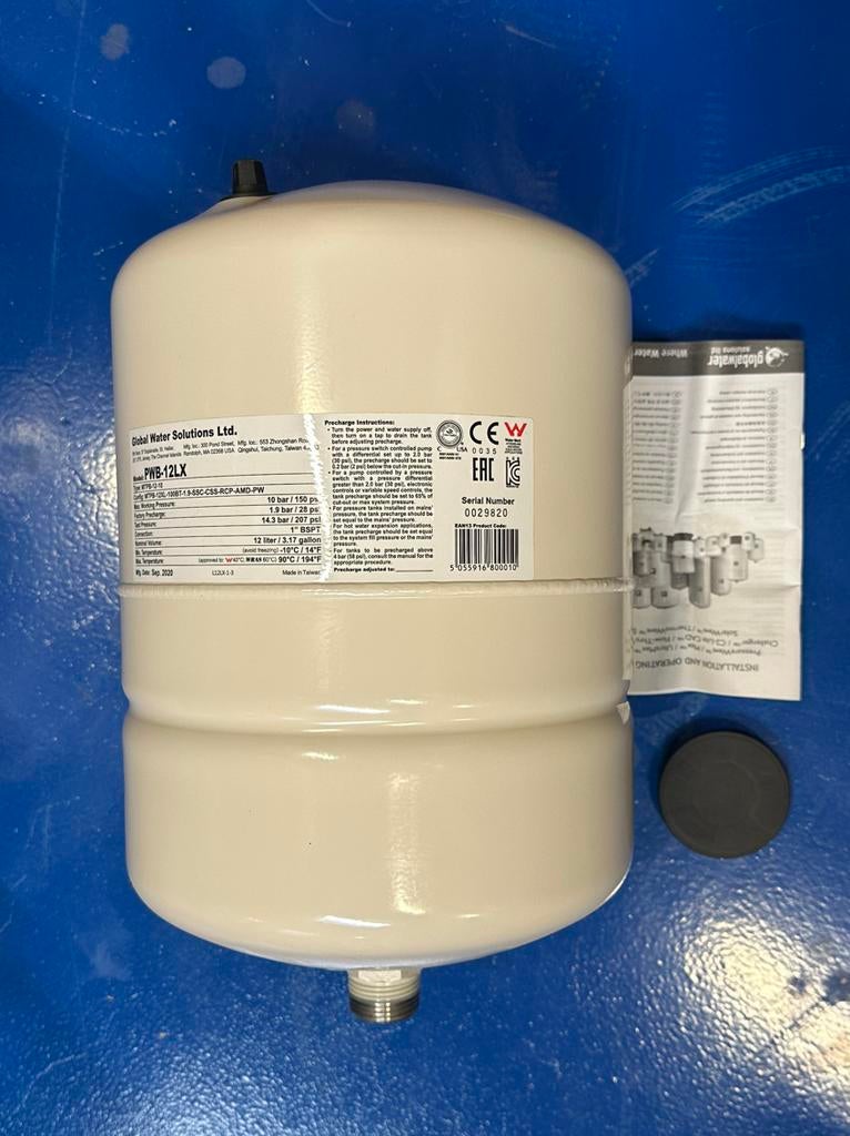 Global Water Solutions RTW-12LX Drukvat, Ophalen of Verzenden, Nieuw, Overige typen