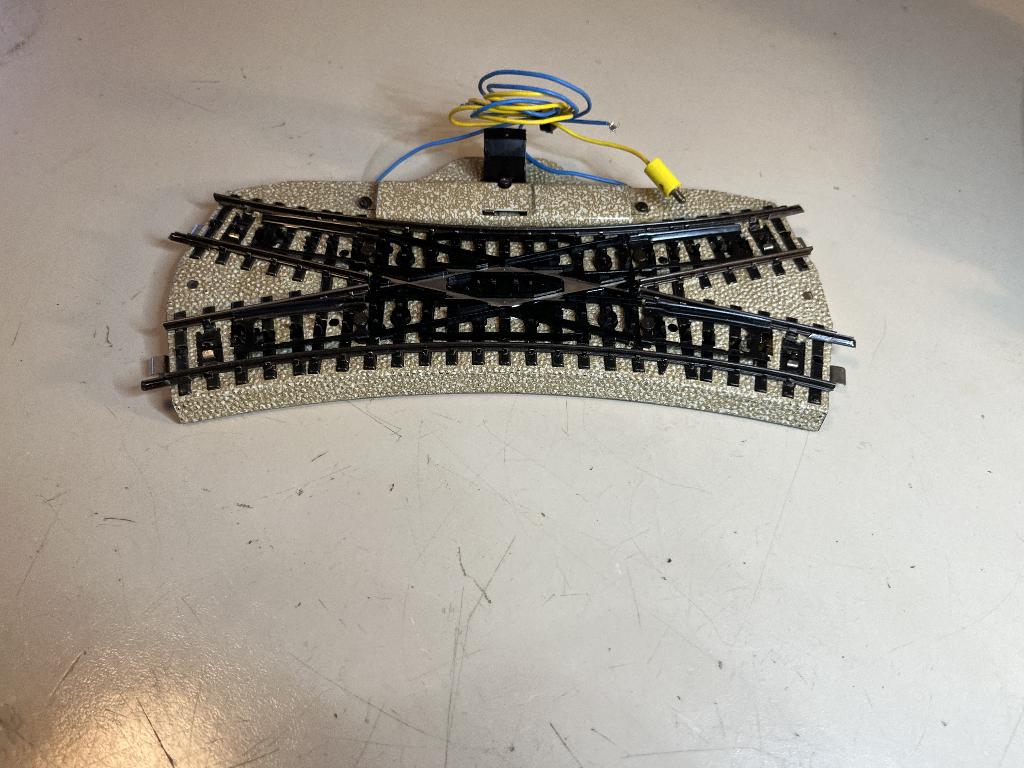 Marklin kruiswissel 5128, Hobby en Vrije tijd, Modeltreinen | H0, Wisselstroom, Gebruikt, Rails, Ophalen of Verzenden