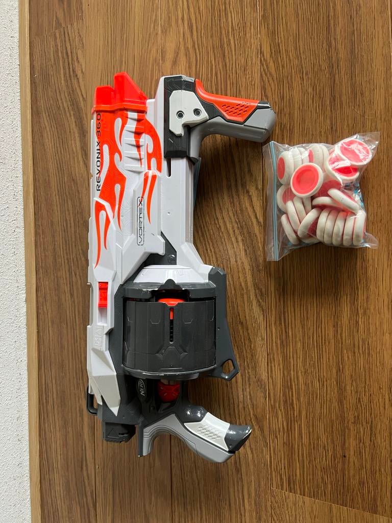 Nerf gun, Kinderen en Baby's, Speelgoed | Buiten | Actiespeelgoed, Ophalen of Verzenden, Zo goed als nieuw