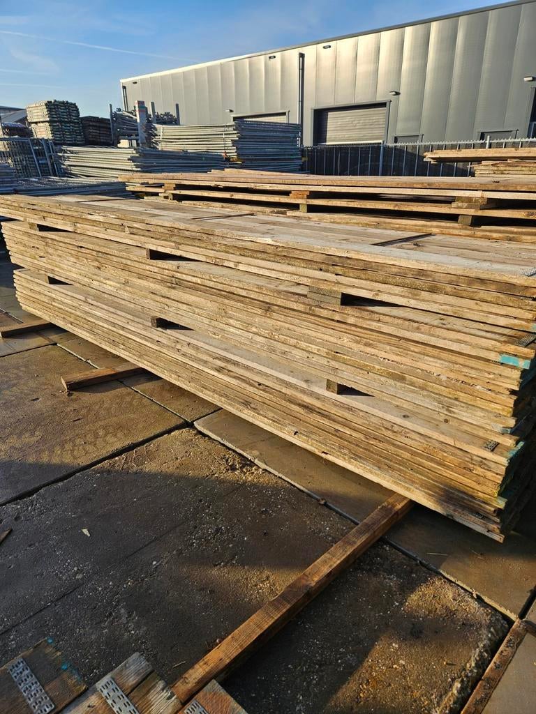Steigerhout voor bekisting bekisting planken, Ophalen, Gebruikt, 250 cm of meer, Planken