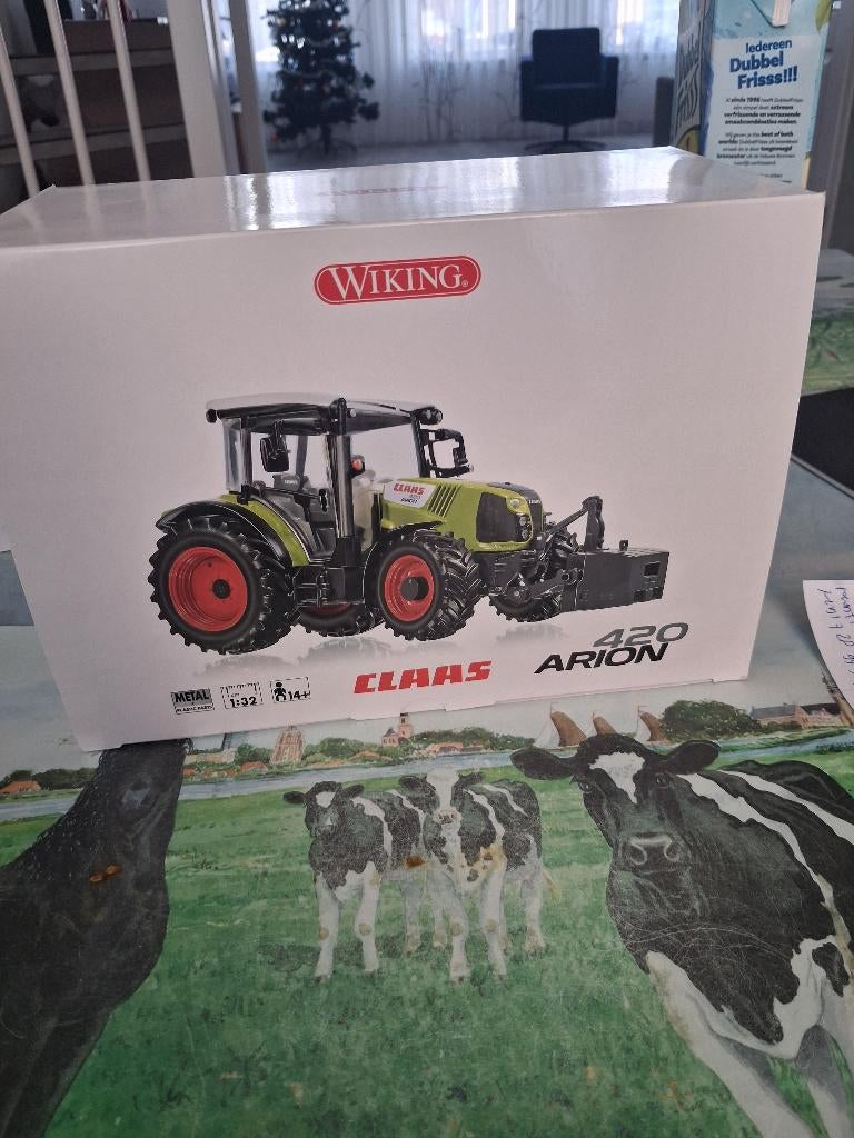 Claas Arion 420 Wiking, Hobby en Vrije tijd, Modelauto's | 1:32, Verzenden, Nieuw, Tractor of Landbouw, Overige merken