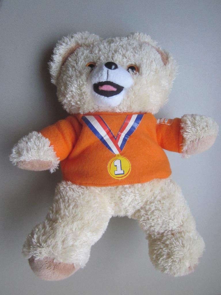 Robijn Robijntje beer beertje oranje NOC*NSF partners in spo, Ophalen of Verzenden, Nieuw, Beer