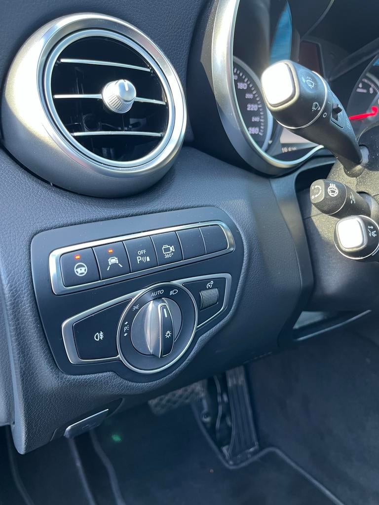 Mercedes-Benz C-klasse 200 Rijassist-Panodak-Memory-Keyless-, Achterwielaandrijving, 1800 kg, Zwart, 4 cilinders