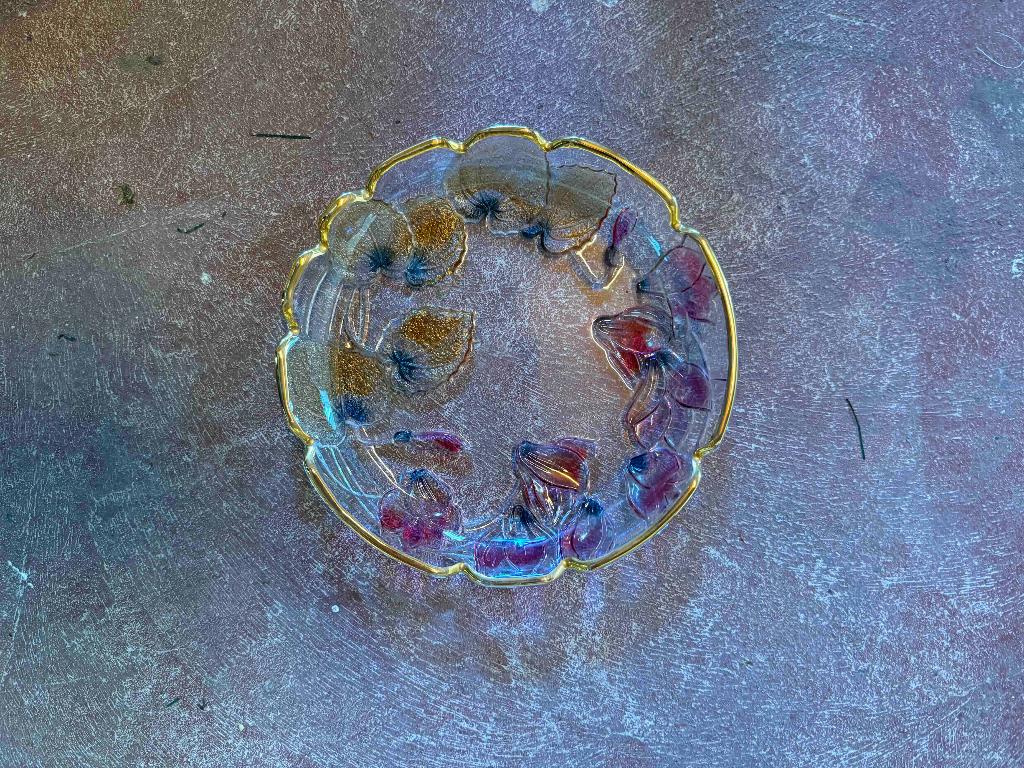 Glazen Schaal, Schaal, Rond, Nieuw, Ophalen of Verzenden