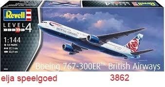 Revell 1:144 Boeing 767 British Airways 3862 modelbouw, 1:72 tot 1:144, Revell, Nieuw, Ophalen of Verzenden
