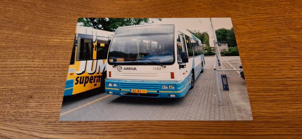 Bus foto Arriva 1154 - Zeeland 2007, Ophalen of Verzenden, Zo goed als nieuw, Bus of Metro, Overige typen