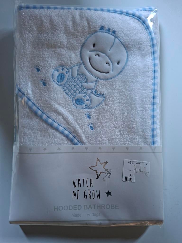 Zachte baby badcape met leuke details, Overige merken, Aankleedkussen, Nieuw, Ophalen of Verzenden