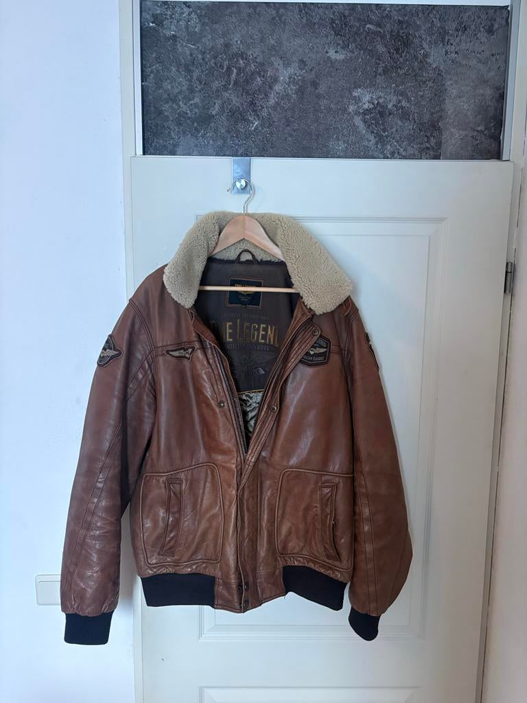 PME Legend Hudson Bomberjack XXXL, Ophalen of Verzenden, Zo goed als nieuw, Overige maten, Bruin