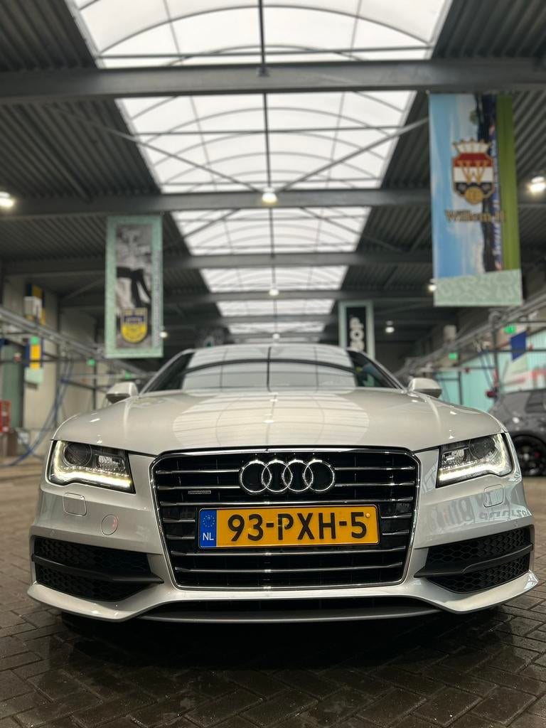 Audi A7 3.0 Tfsi Quattro Pro Line Plus, Auto's, Zwart, 2995 cc, 4 stoelen, 1760 kg