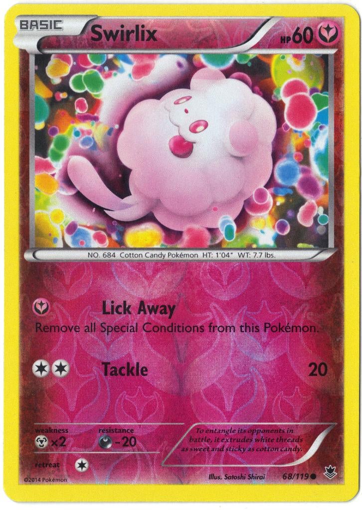 Phantom Forces,  Swirlix [reverse] 68/119, Ophalen of Verzenden, Nieuw, Losse kaart