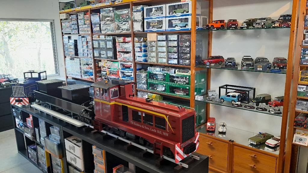 5 inch spoorbreedte EM Baldwin, Nieuw, Maxitrak, Ophalen, Overige merken