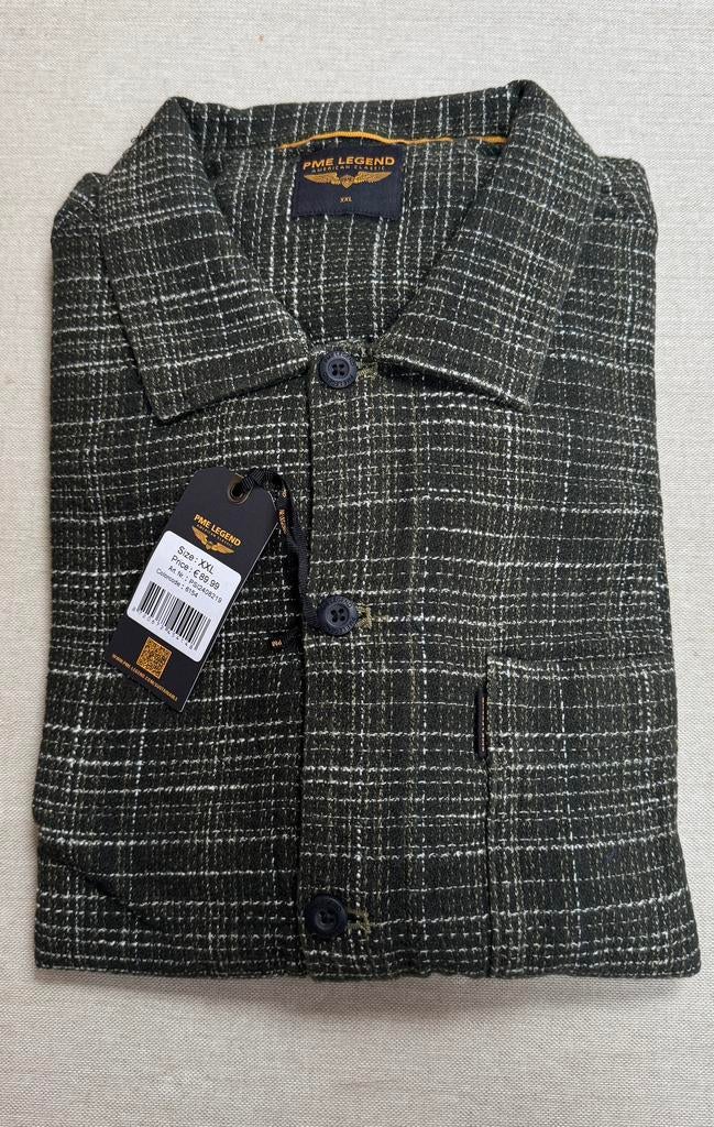 PME Legend Shirt jacket met structuur XXL, ., Nieuw, Ophalen of Verzenden, Overige halswijdtes