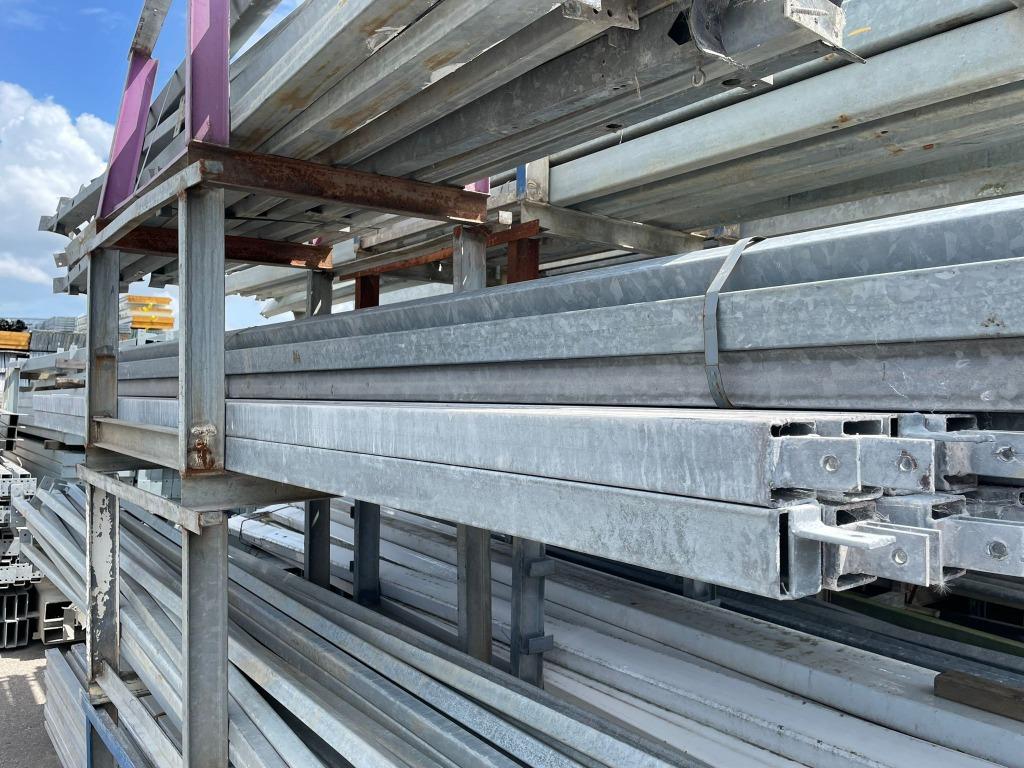 Kokerprofielen 70x70x2mm | Lengte: 3940 mm, Ophalen of Verzenden, Gebruikt, IJzer