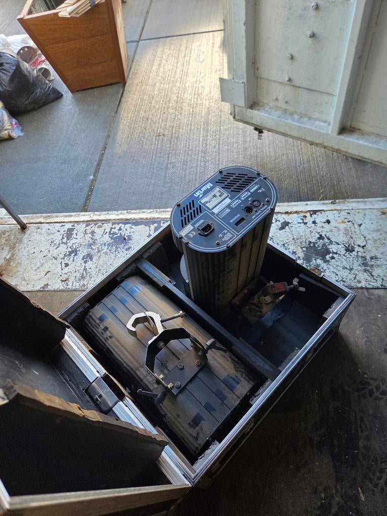 6x Martin Roboscan incl. flightcases + reserve lampen, Muziek en Instrumenten, Licht en Laser, Ophalen