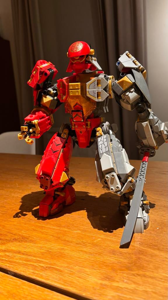 LEGO Ninjago Vuursteen Robot 71720 (incomplete), Ophalen of Verzenden, Gebruikt, Complete set, Lego