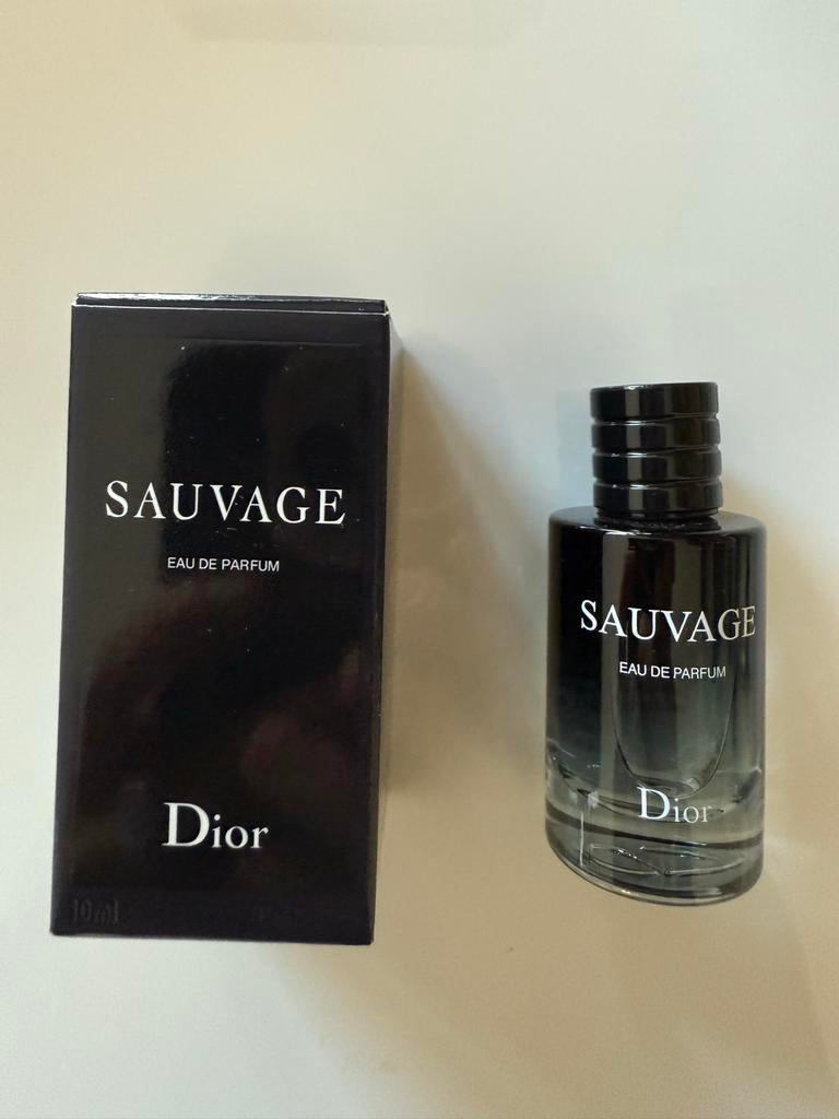 Dior Sauvage 10ml Miniatuur Eau de Parfum, Ophalen of Verzenden, Nieuw