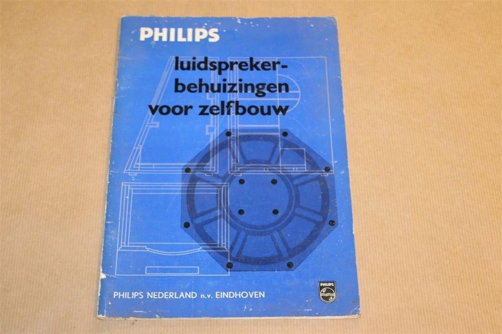 Philips Luidsprekerbehuizingen voor zelfbouw - 1969, Ophalen of Verzenden, Gelezen, Elektrotechniek