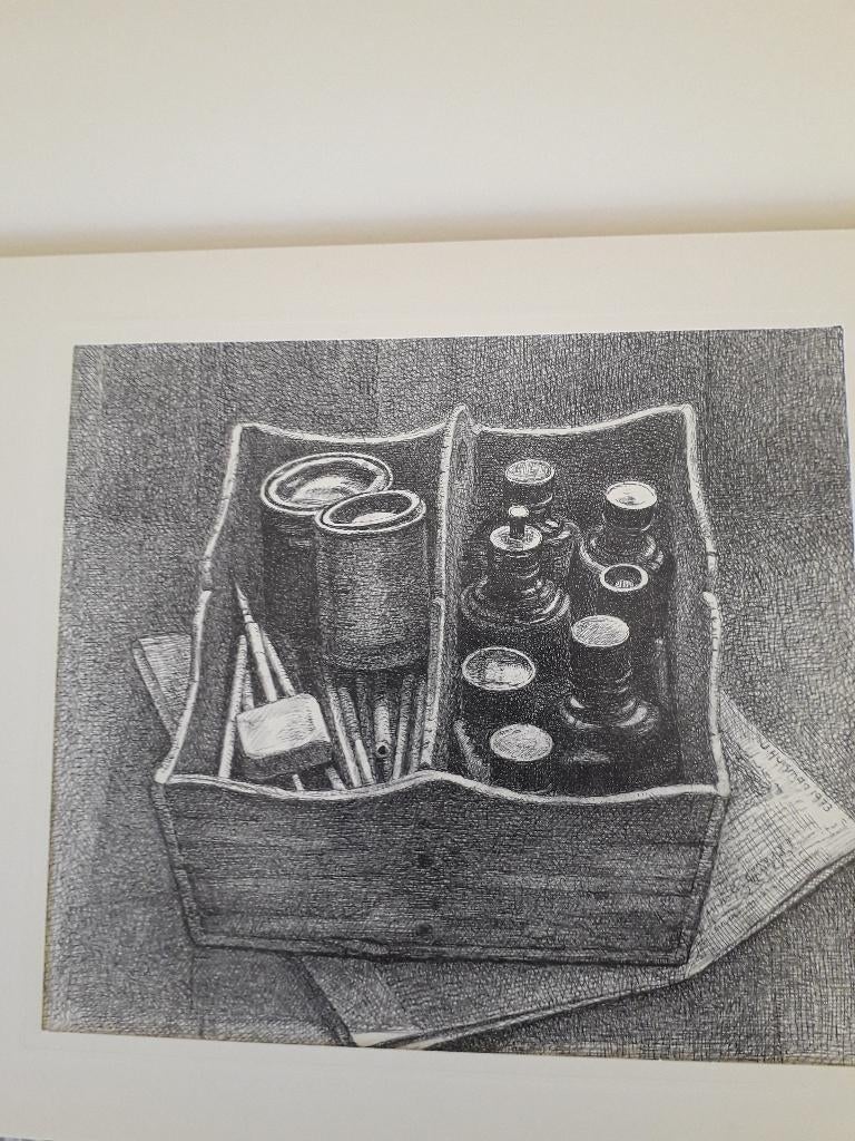 reproductie "Tekenattributen van de schilder"., Ophalen